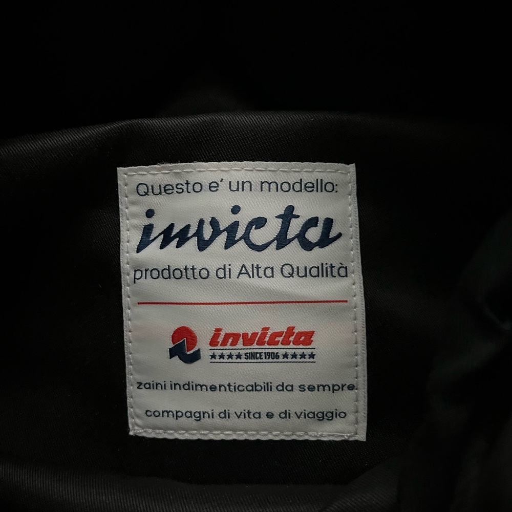 Designer Italian Invicta Jolly Patch Backpack - Picture 4 of 4